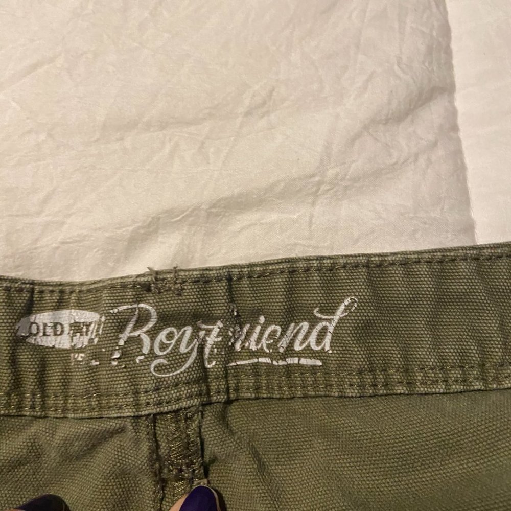 Old Navy Women's Olive Shorts - Picture 2 of 3